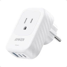 Load image into Gallery viewer, Anker Travel Adapter, European Travel Plug Adapter, US to Europe, 15W
