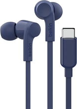 Load image into Gallery viewer, Belkin USB-C Wired Earbuds, Adjustable Volume Limiter, IPX5
