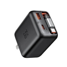 Load image into Gallery viewer, Mcdodo Cubo 35W 1C + 1A GaN Retractable USBB-C Cable
