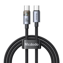 Load image into Gallery viewer, Mcdodo Cable 100W USB-C to USB-C 1.2m
