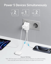 Load image into Gallery viewer, Anker Travel Adapter, European Travel Plug Adapter, US to Europe, 15W
