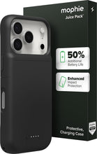 Load image into Gallery viewer, Mophie Juice Pack Battery Case for iPhone 17 Pro - Slim Charging Case, Up to 50% Extra Battery Life
