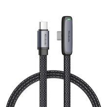 Load image into Gallery viewer, Mcdodo Cable 90 Degree 65W Type-C to Typce-C 1.2m
