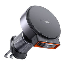 Load image into Gallery viewer, Mcdodo 15W Magnetic Wireless Car Charger with Retractable Cable
