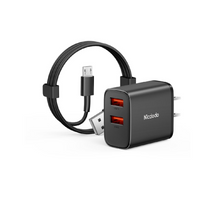 Load image into Gallery viewer, Mcdodo Cubo/Cable 12W 2A Charger + A to L 1m
