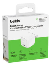 Load image into Gallery viewer, Belkin Cubo 30W USB-C PD Wall Charger
