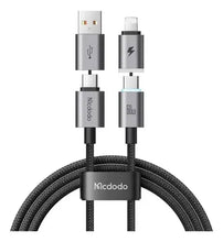 Load image into Gallery viewer, Mcdodo Cable 4 in 1 Magnetic 1.2m
