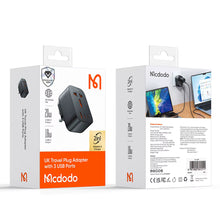 Load image into Gallery viewer, Mcdodo 20W 2C +1A Universal Adapter (EU)
