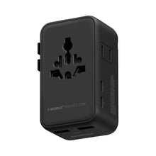 Load image into Gallery viewer, Momax 1-World² Pocket 70W 4-Port Dual AC Travel Adapter
