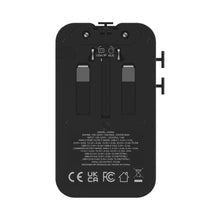 Load image into Gallery viewer, Momax 1-World² Pocket 70W 4-Port Dual AC Travel Adapter
