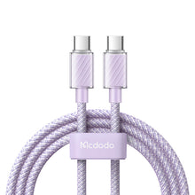 Load image into Gallery viewer, Mcdodo Cable 100W Type-C to Type-C 1.2M
