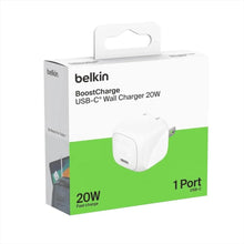 Load image into Gallery viewer, Belkin Cubo 20W USB-C PD Wall Charger
