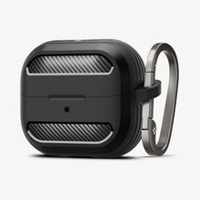Load image into Gallery viewer, Spigen Galaxy Buds 3 &amp; 3 Pro Rugged Armor Matte Black
