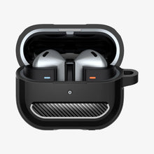 Load image into Gallery viewer, Spigen Galaxy Buds 3 &amp; 3 Pro Rugged Armor Matte Black
