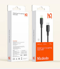 Load image into Gallery viewer, Mcdodo Cable 36W Type-C to Lightning 1.2m
