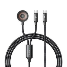 Load image into Gallery viewer, Mcdodo Cable 2 in 1 60W USB-C to USB-C for Apple Watch 1.2m
