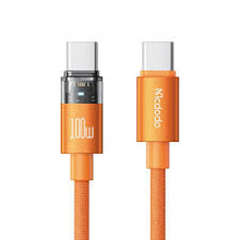Load image into Gallery viewer, Mcdodo Cable 100W USB-C to USB-C 1.2m
