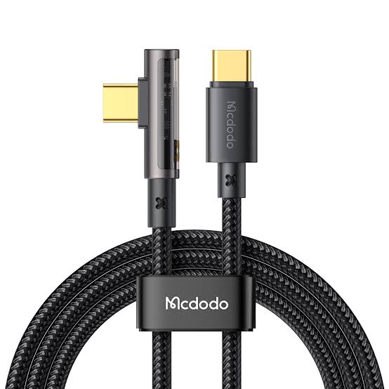 Mcdodo Cable 100W Type-C to Type-C 90 Degree 1.2m