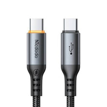 Load image into Gallery viewer, Mcdodo Cable 100W USB-C to C Smart Auto Power Off
